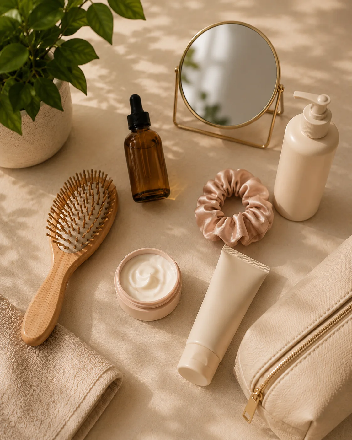 Portrait preview for skin, hair, and body care systems