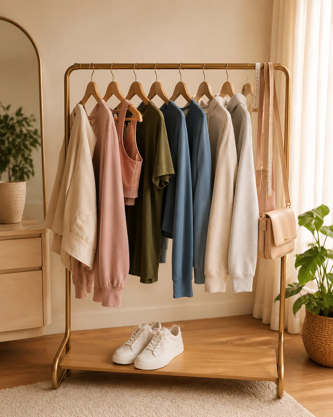 Portrait preview for wardrobe and shopping systems